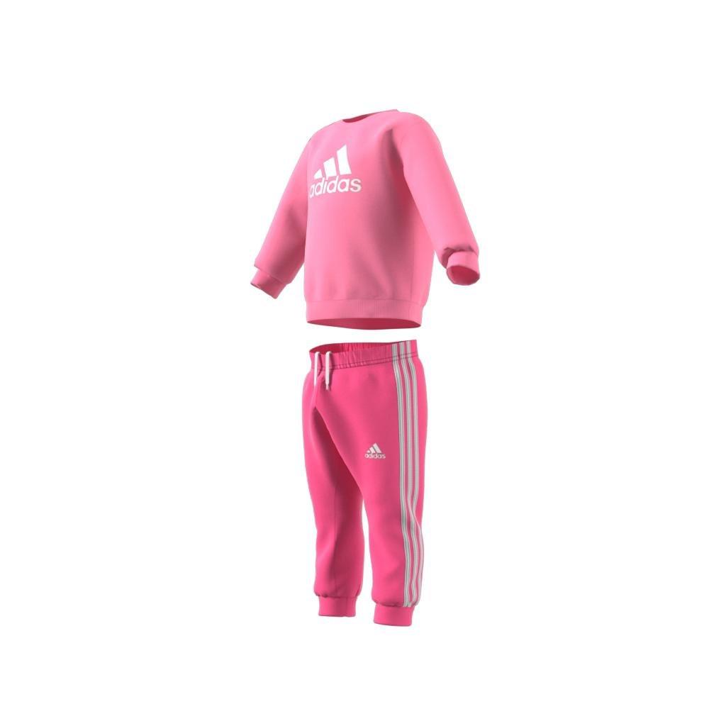 Unisex Kids Badge of Sport Jogger Set, Pink, A901_ONE, large image number 13