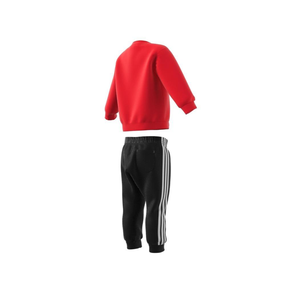 Unisex Kids Badge Of Sport Jogger Set, Red, A901_ONE, large image number 11