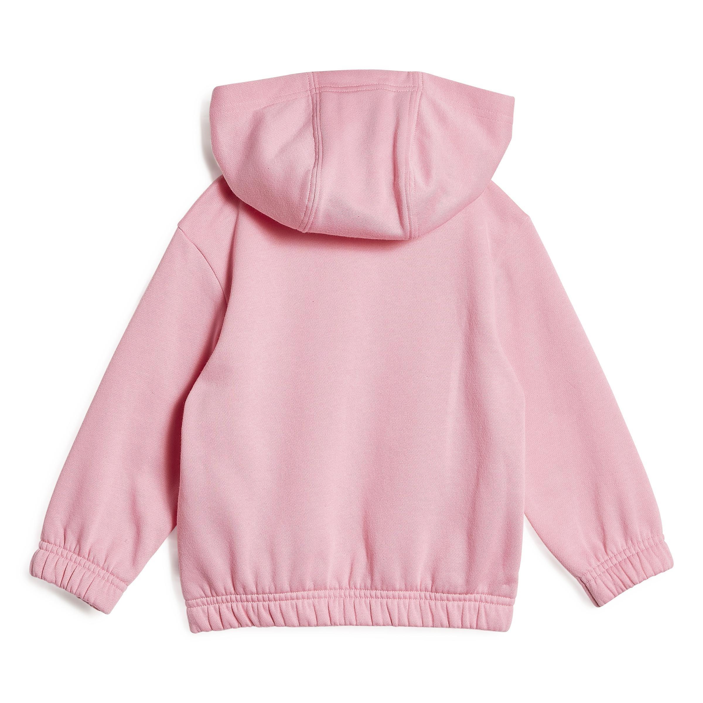 Unisex Kids Team adidas Oversized Fleece Jogger Set (Gender Neutral), Pink, A901_ONE, large image number 2
