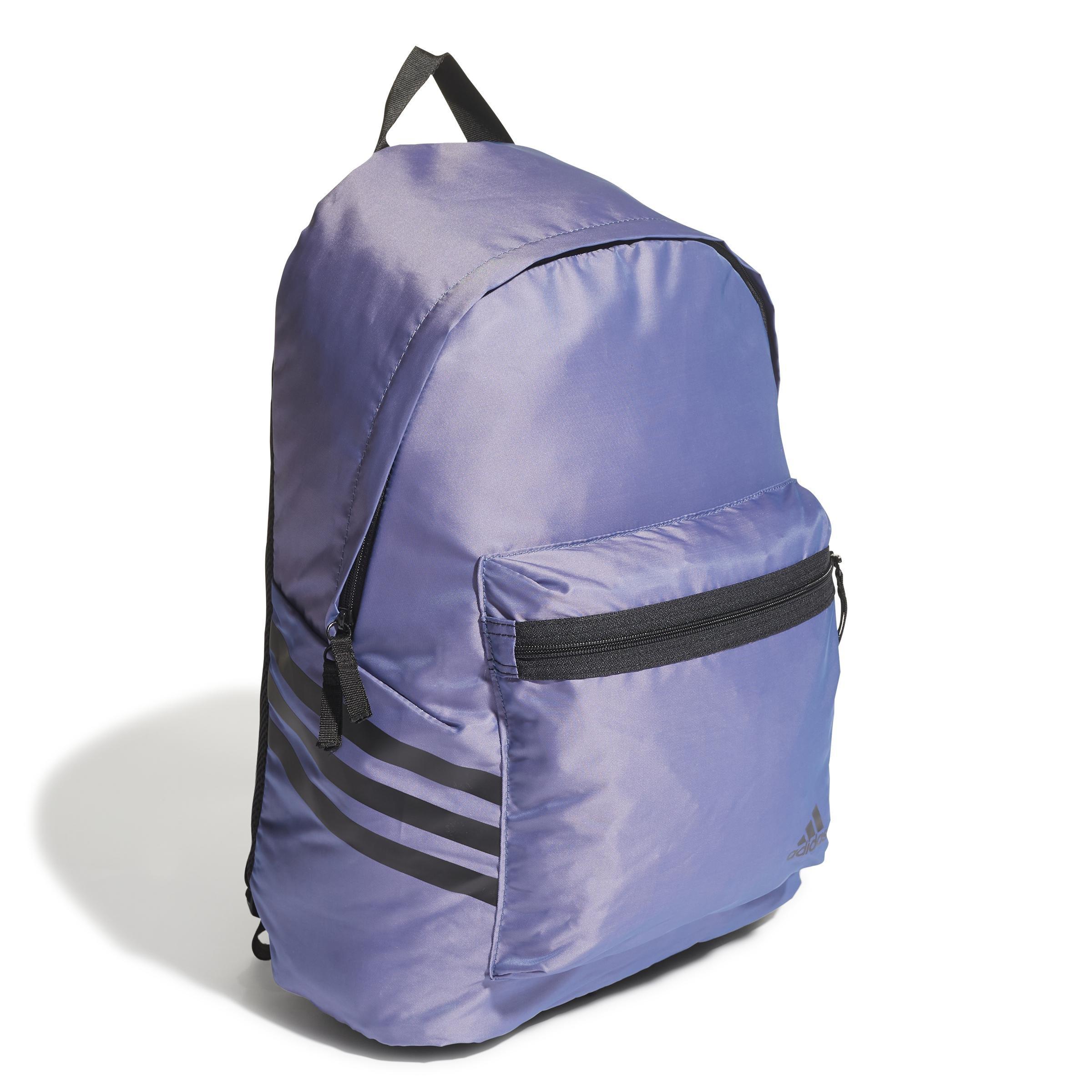 Unisex Classic Future Icon 3-Stripes Backpack, Blue, A901_ONE, large image number 2