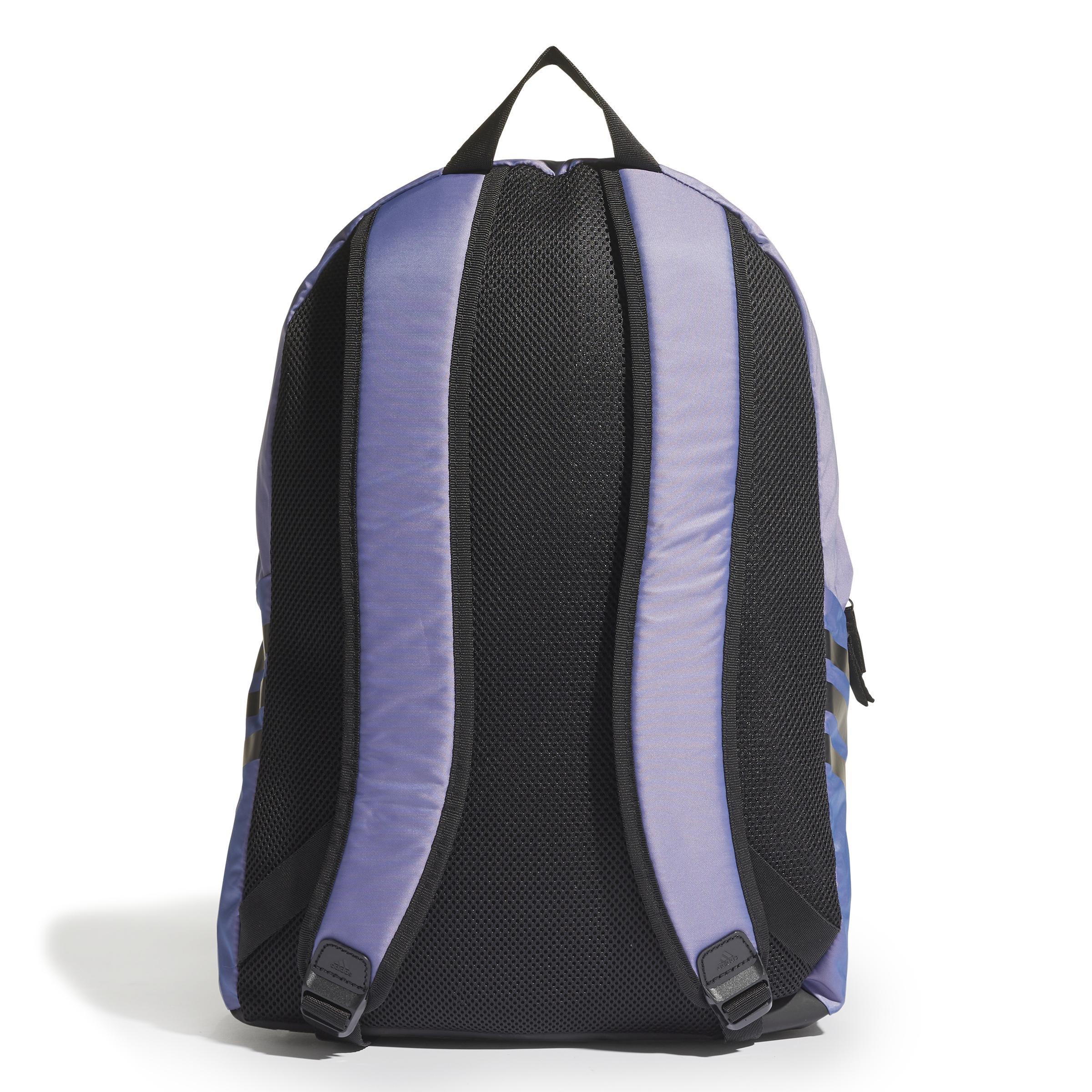 Unisex Classic Future Icon 3-Stripes Backpack, Blue, A901_ONE, large image number 3