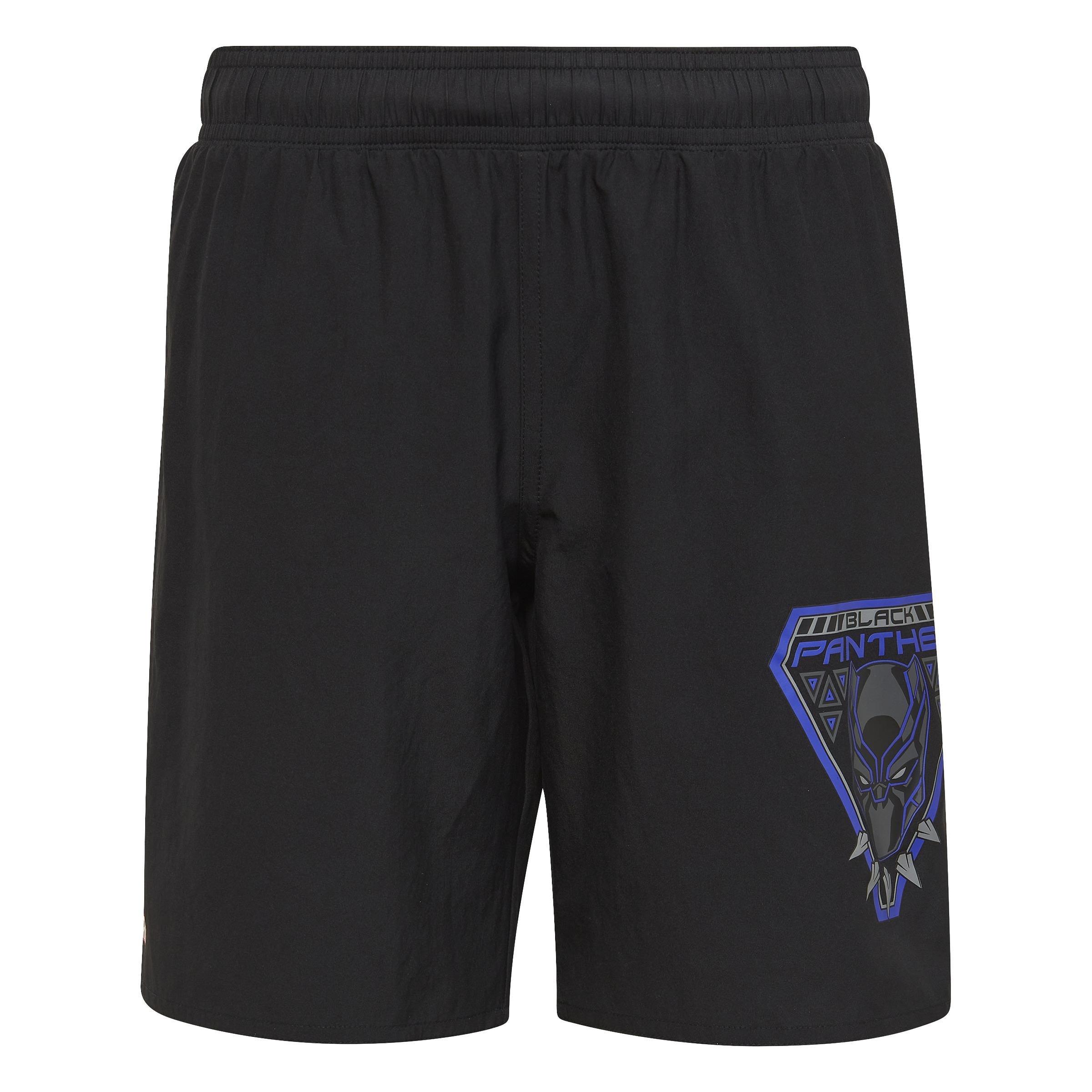Kids Marvel Black Panther Swim Shorts, Black, A901_ONE, large image number 0