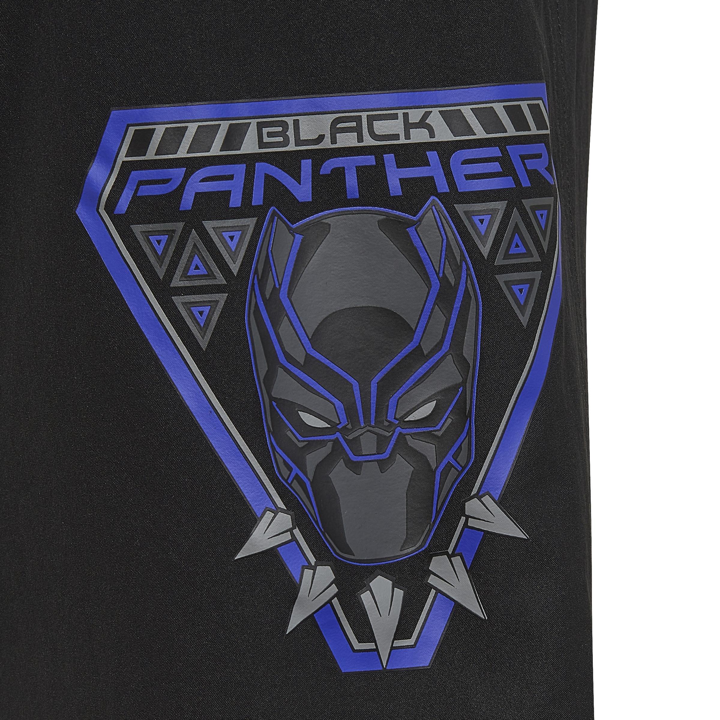 Kids Marvel Black Panther Swim Shorts, Black, A901_ONE, large image number 5