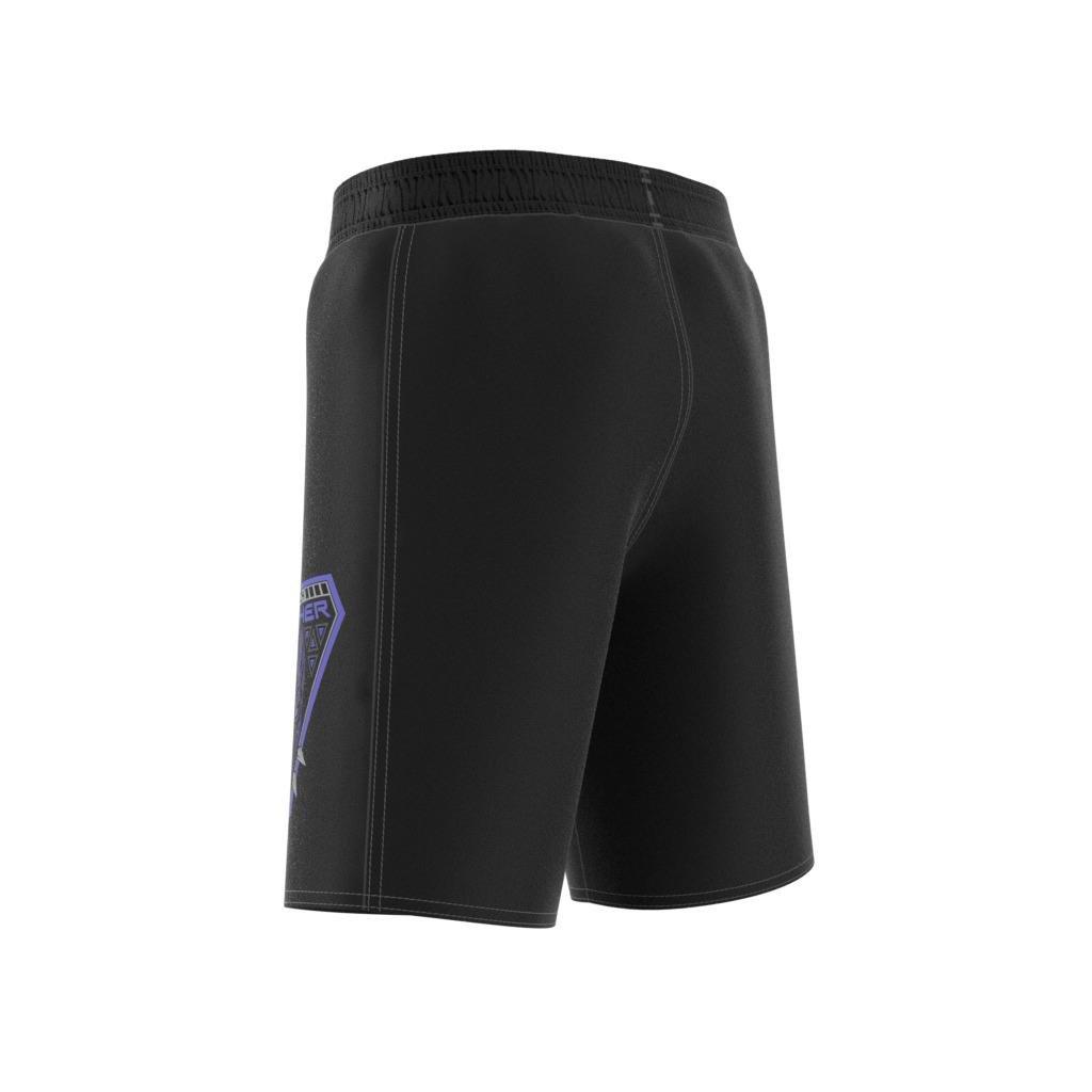 Kids Marvel Black Panther Swim Shorts, Black, A901_ONE, large image number 11
