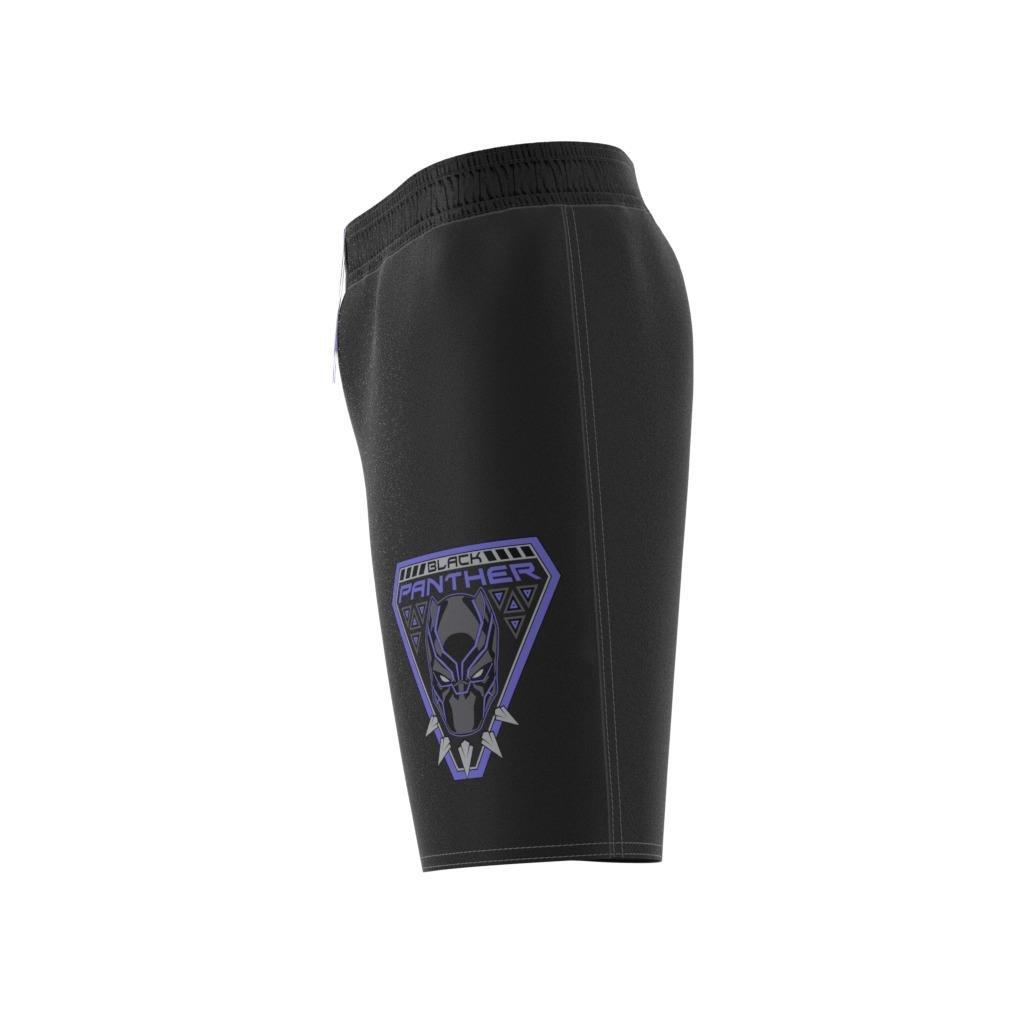 Kids Marvel Black Panther Swim Shorts, Black, , large image number 12