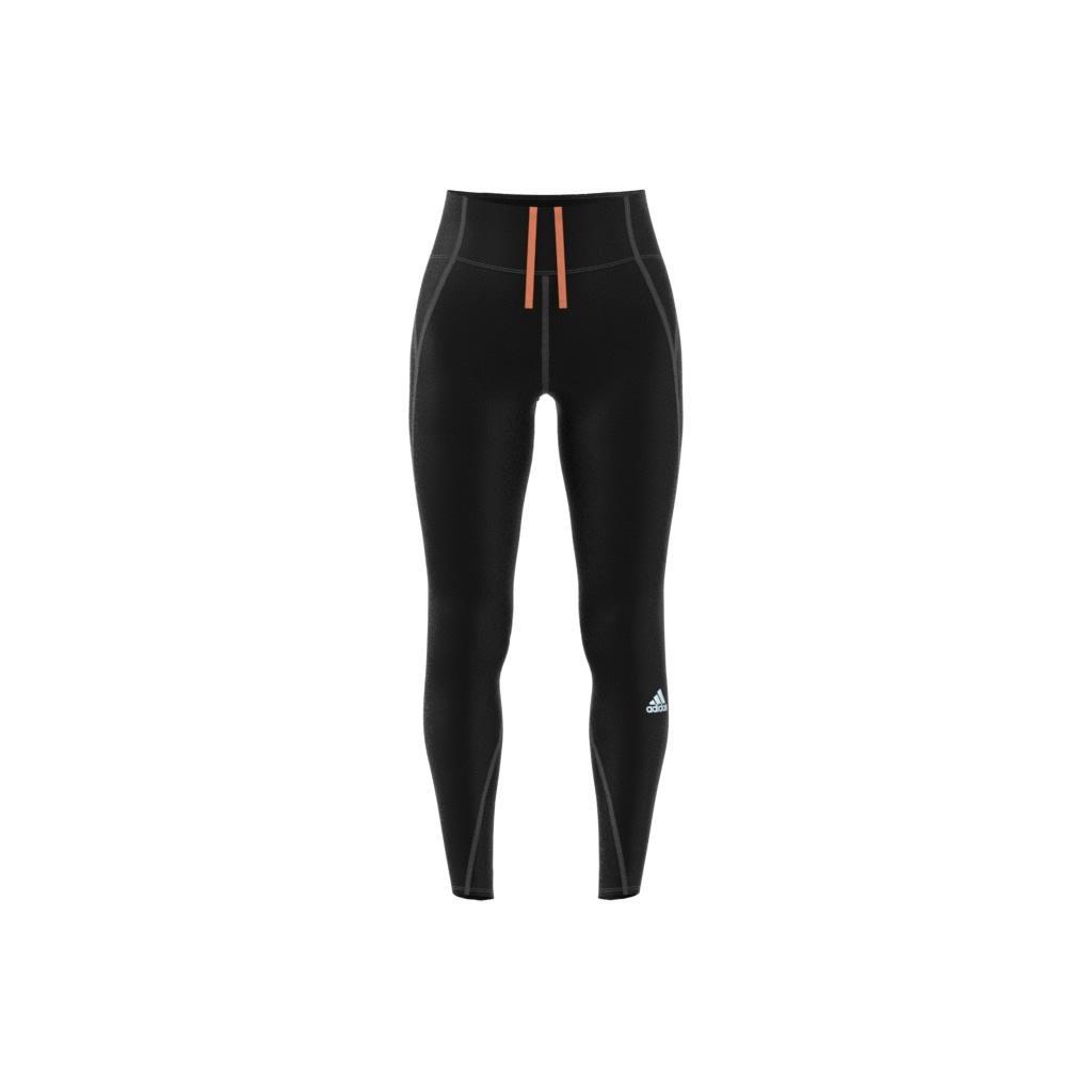 Own the Run Winter Running Leggings, Black, , large image number 2