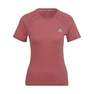 Women X-City Running T-Shirt, Pink, A901_ONE, thumbnail image number 2