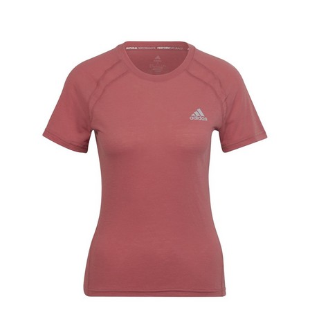 Women X-City Running T-Shirt, Pink, A901_ONE, large image number 3