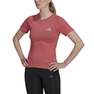 Women X-City Running T-Shirt, Pink, A901_ONE, thumbnail image number 4