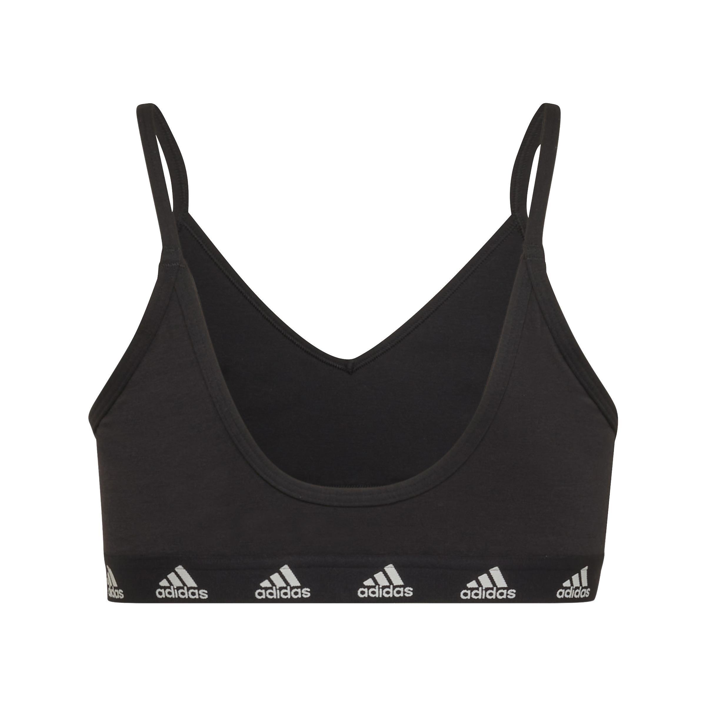 Kids Purebare Light Support Cotton Bra, Black, , large image number 2