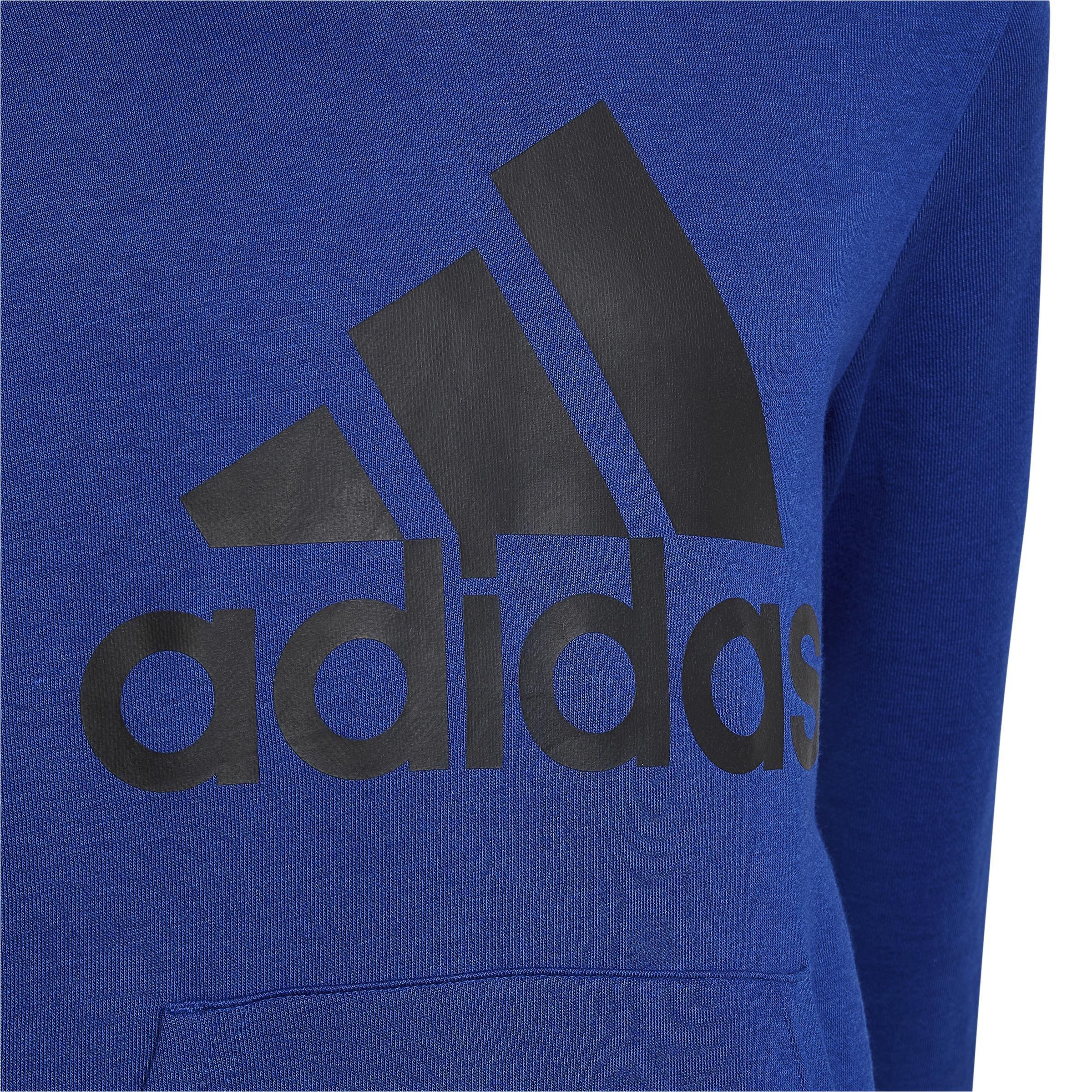 Kids adidas Essentials Hoodie, Blue, A901_ONE, large image number 4