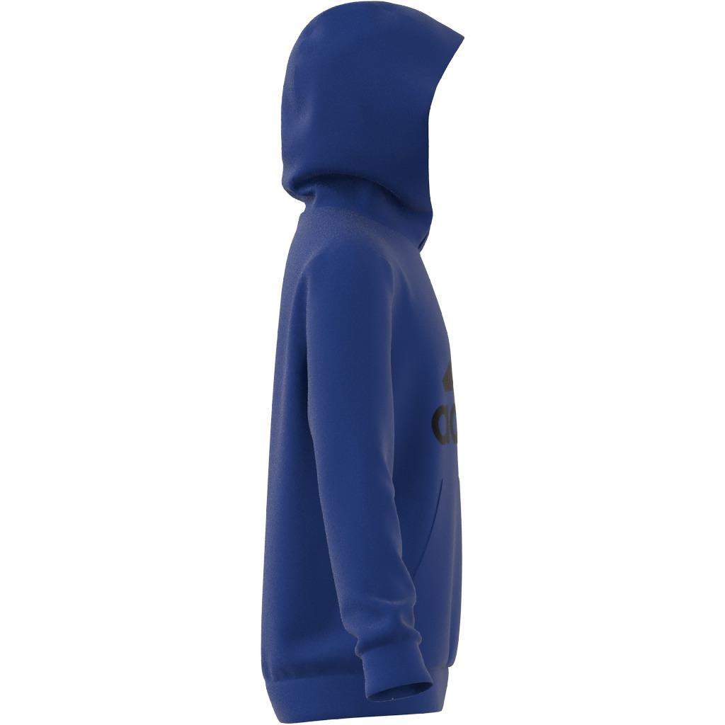Kids adidas Essentials Hoodie, Blue, A901_ONE, large image number 9