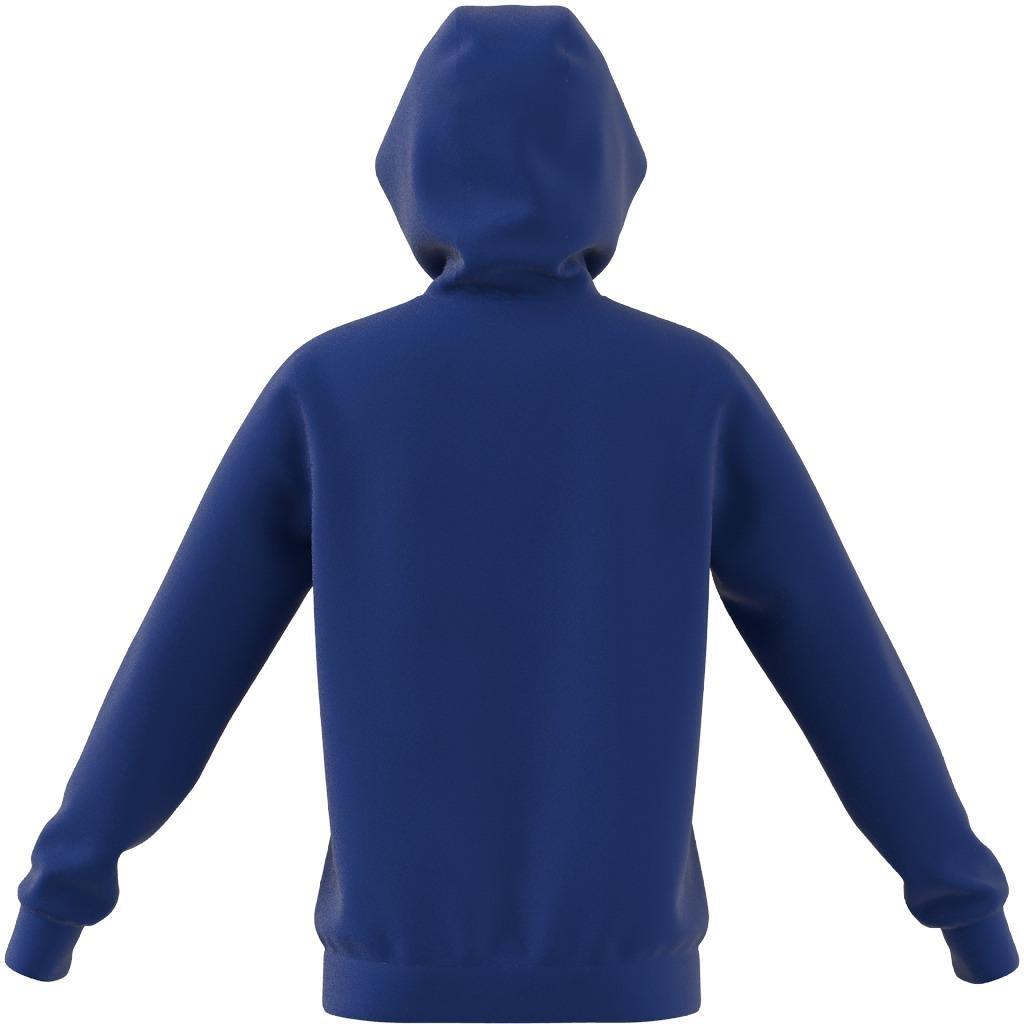 Kids adidas Essentials Hoodie, Blue, A901_ONE, large image number 10
