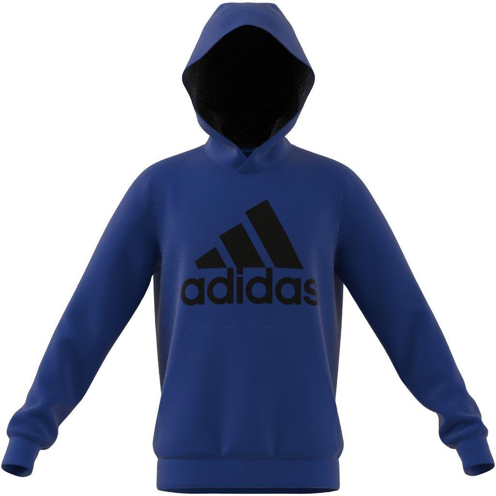 Kids adidas Essentials Hoodie, Blue, A901_ONE, large image number 11