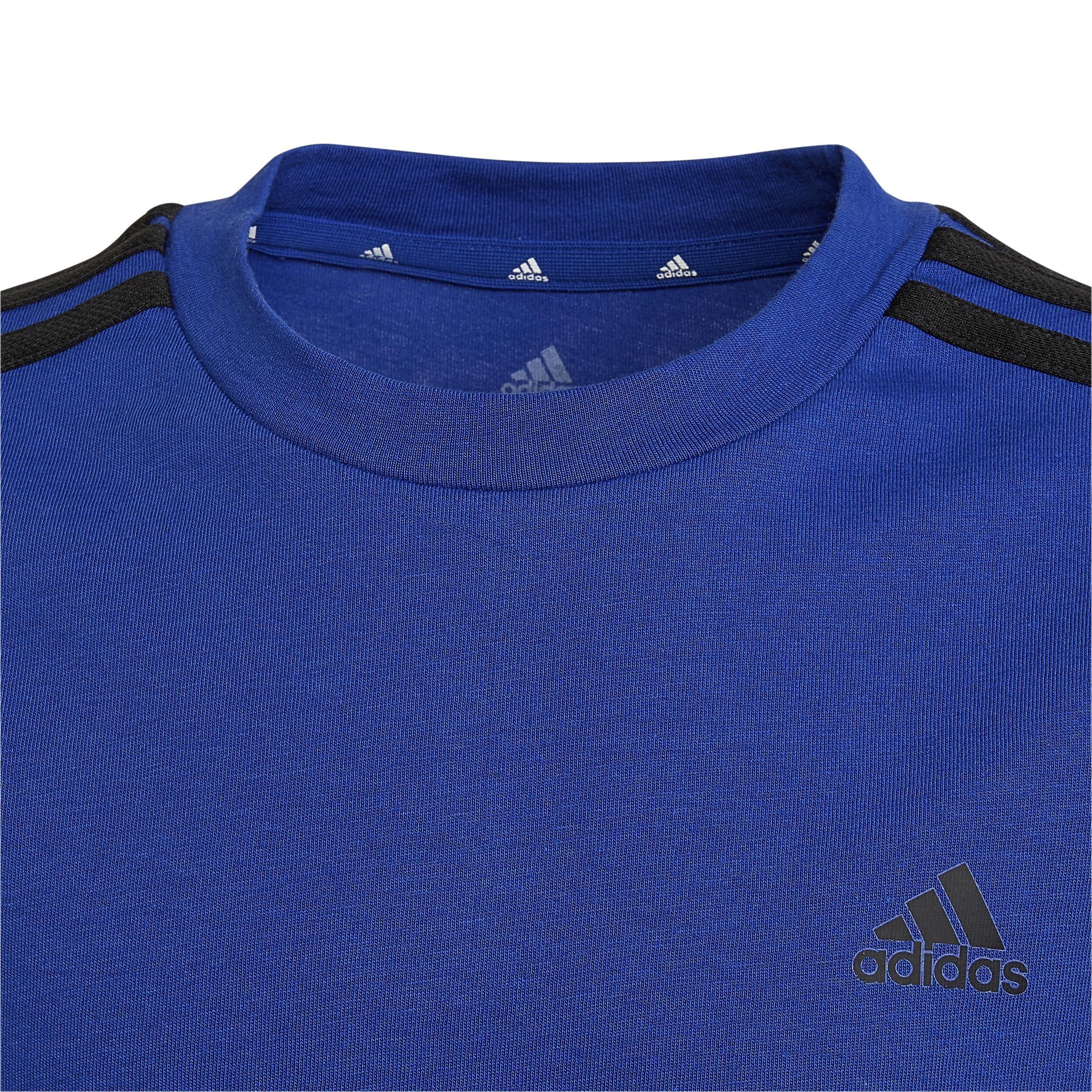 Kids Essentials 3-Stripes T-Shirt, Blue, A901_ONE, large image number 5