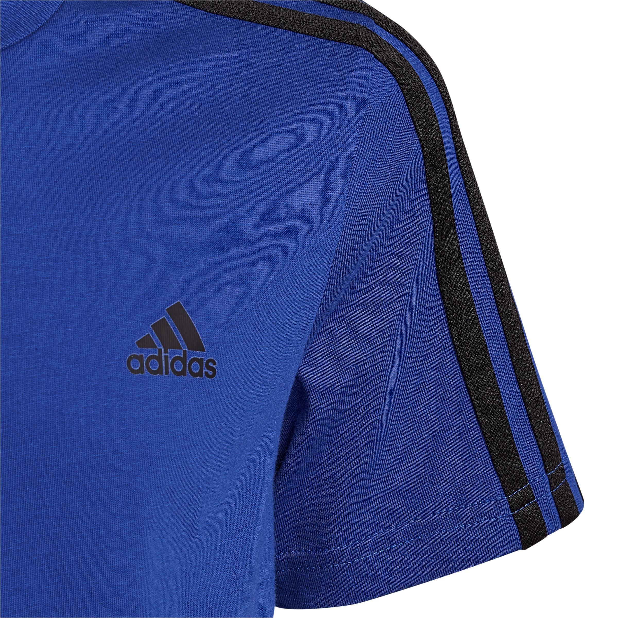 Kids Essentials 3-Stripes T-Shirt, Blue, A901_ONE, large image number 6