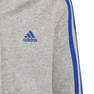 Kids Boys Essentials 3-Stripes Hoodie, Grey, A901_ONE, thumbnail image number 3