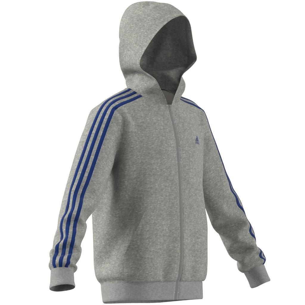 Essentials 3-Stripes Hoodie, Grey, A901_ONE, large image number 6