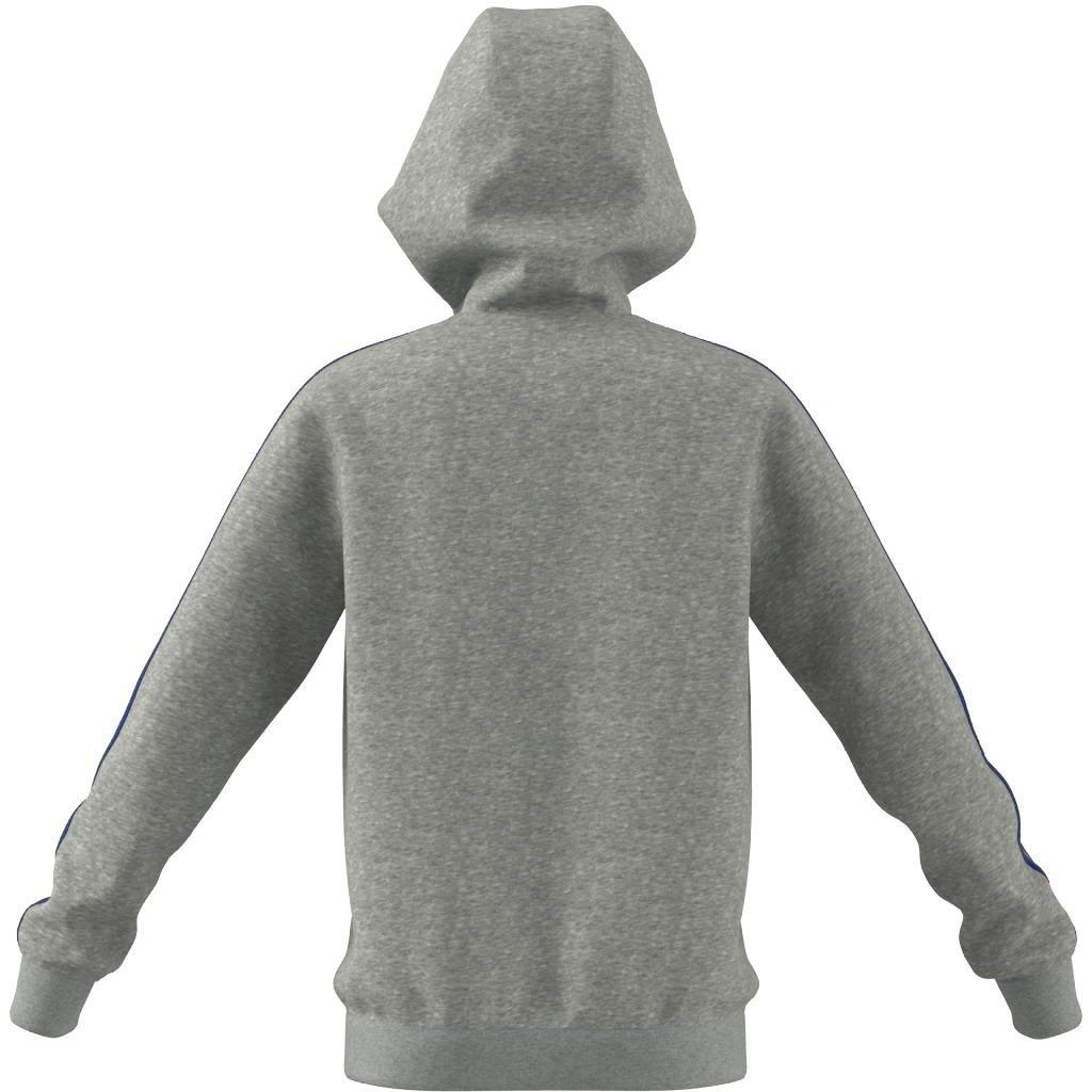 Essentials 3-Stripes Hoodie, Grey, A901_ONE, large image number 8