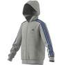 Kids Boys Essentials 3-Stripes Hoodie, Grey, A901_ONE, thumbnail image number 11