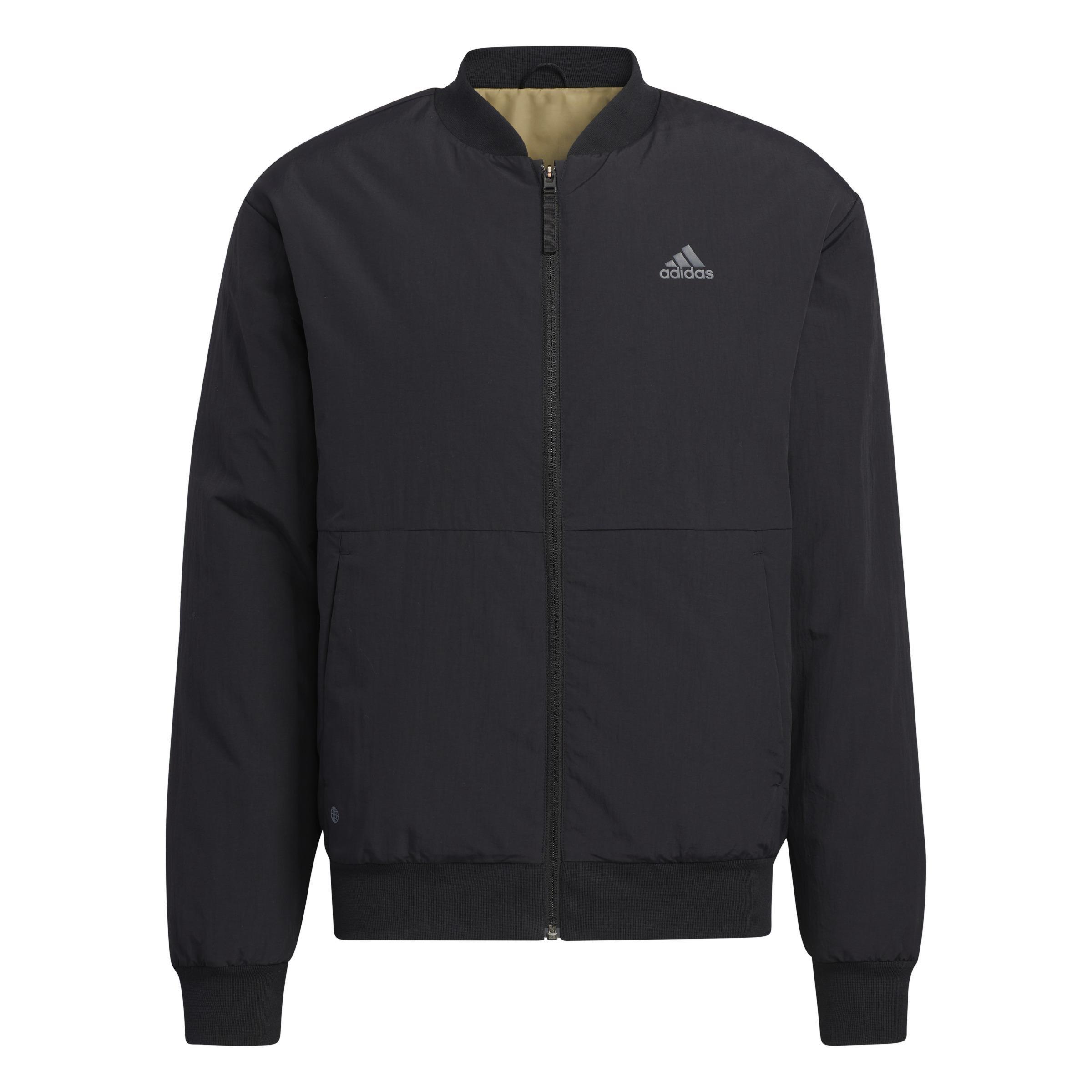 Down Bomber Jacket, Black, , large image number 0