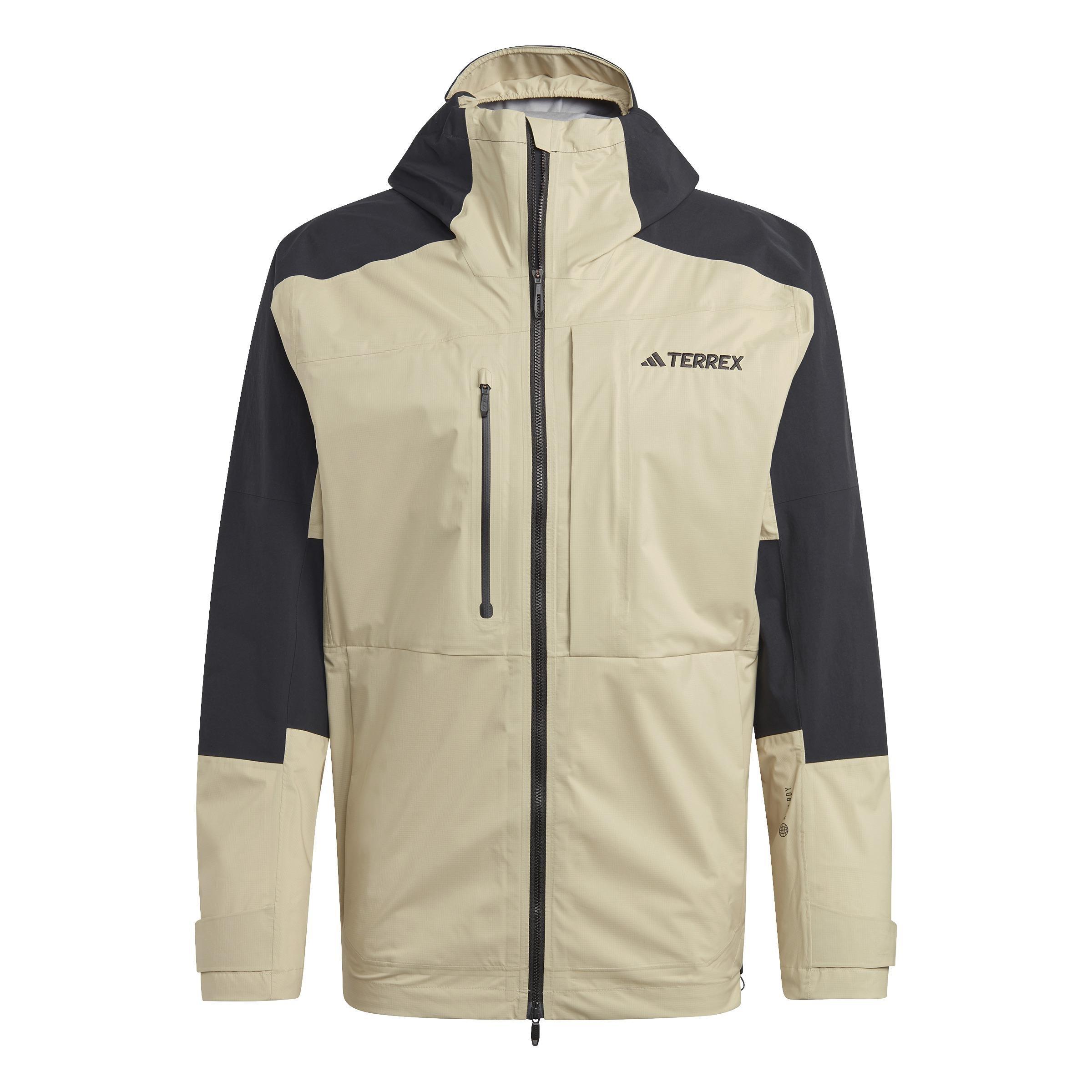 Terrex Xploric Rain.Rdy Hiking Jacket, Beige, , large image number 1