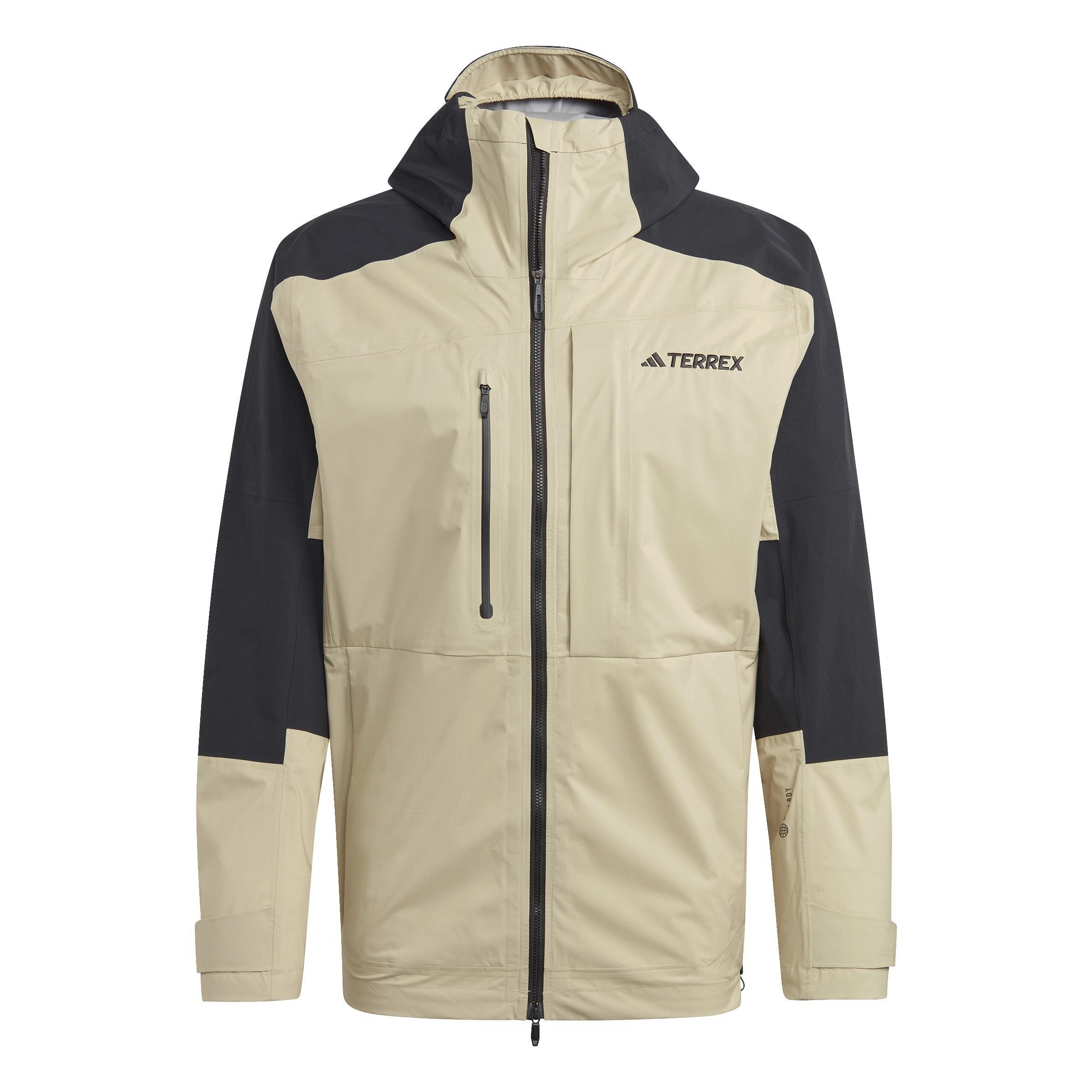 Terrex Xploric Rain.Rdy Hiking Jacket, Beige, A901_ONE, large image number 2