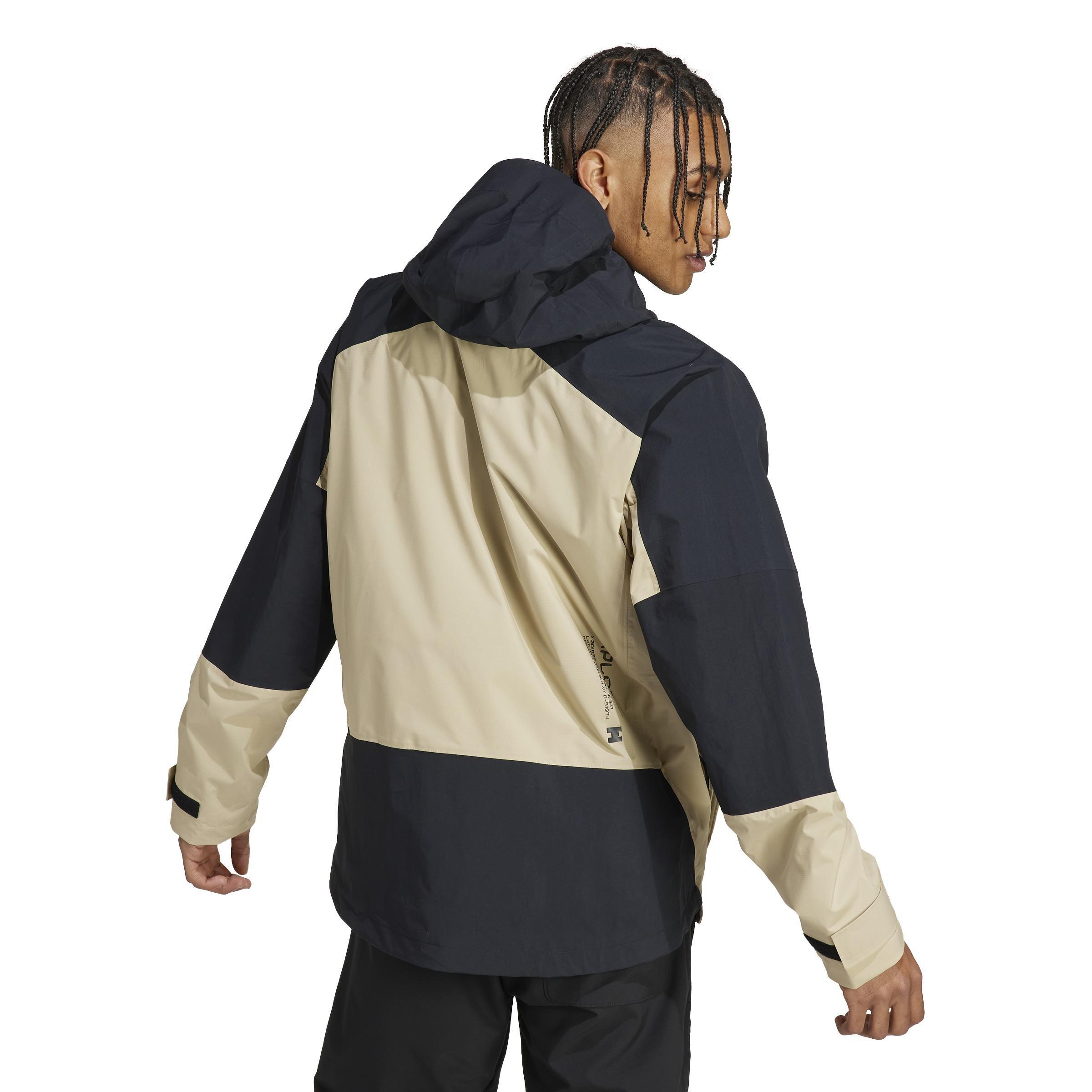Terrex Xploric Rain.Rdy Hiking Jacket, Beige, , large image number 3