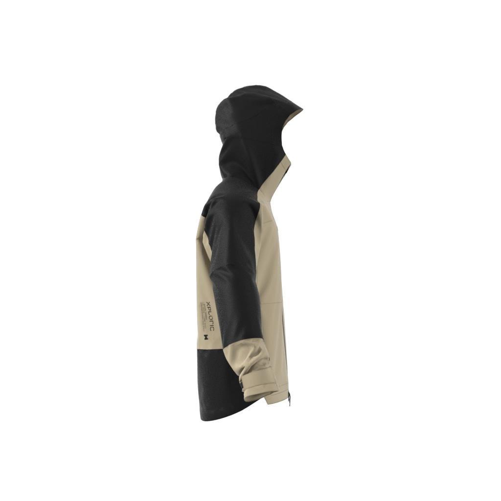 Terrex Xploric Rain.Rdy Hiking Jacket, Beige, , large image number 7