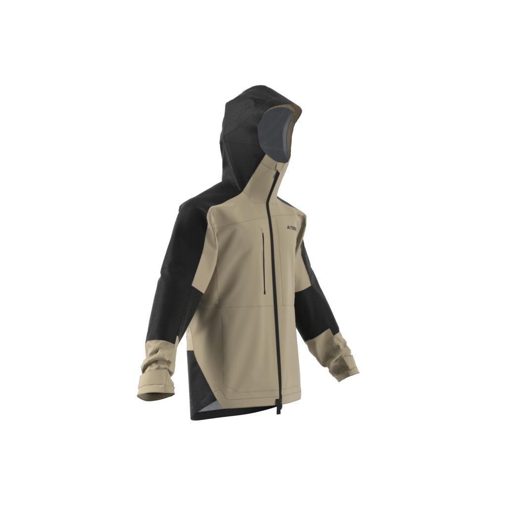 Terrex Xploric Rain.Rdy Hiking Jacket, Beige, A901_ONE, large image number 10