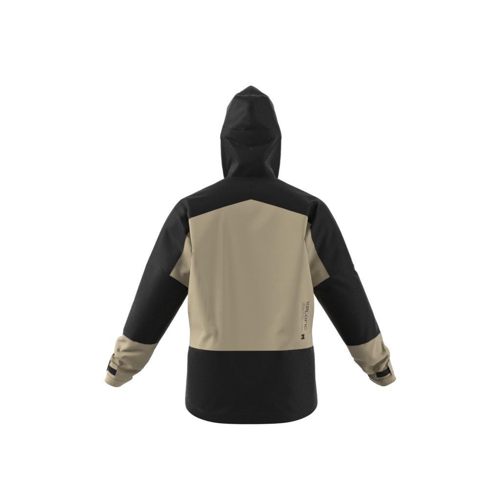Terrex Xploric Rain.Rdy Hiking Jacket, Beige, , large image number 11