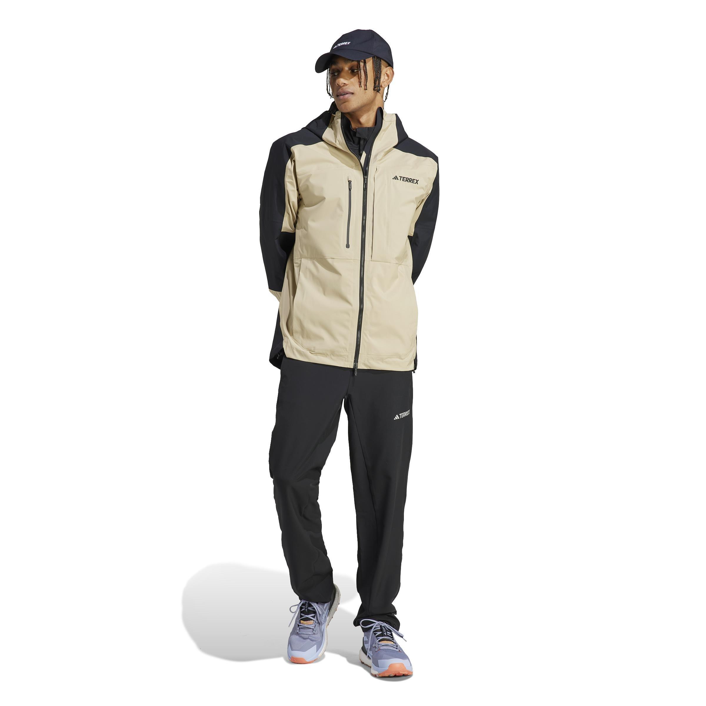 Terrex Xploric Rain.Rdy Hiking Jacket, Beige, , large image number 14