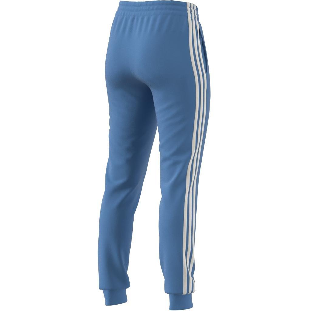 Essentials Single Jersey 3-Stripes Joggers, Blue, A901_ONE, large image number 8