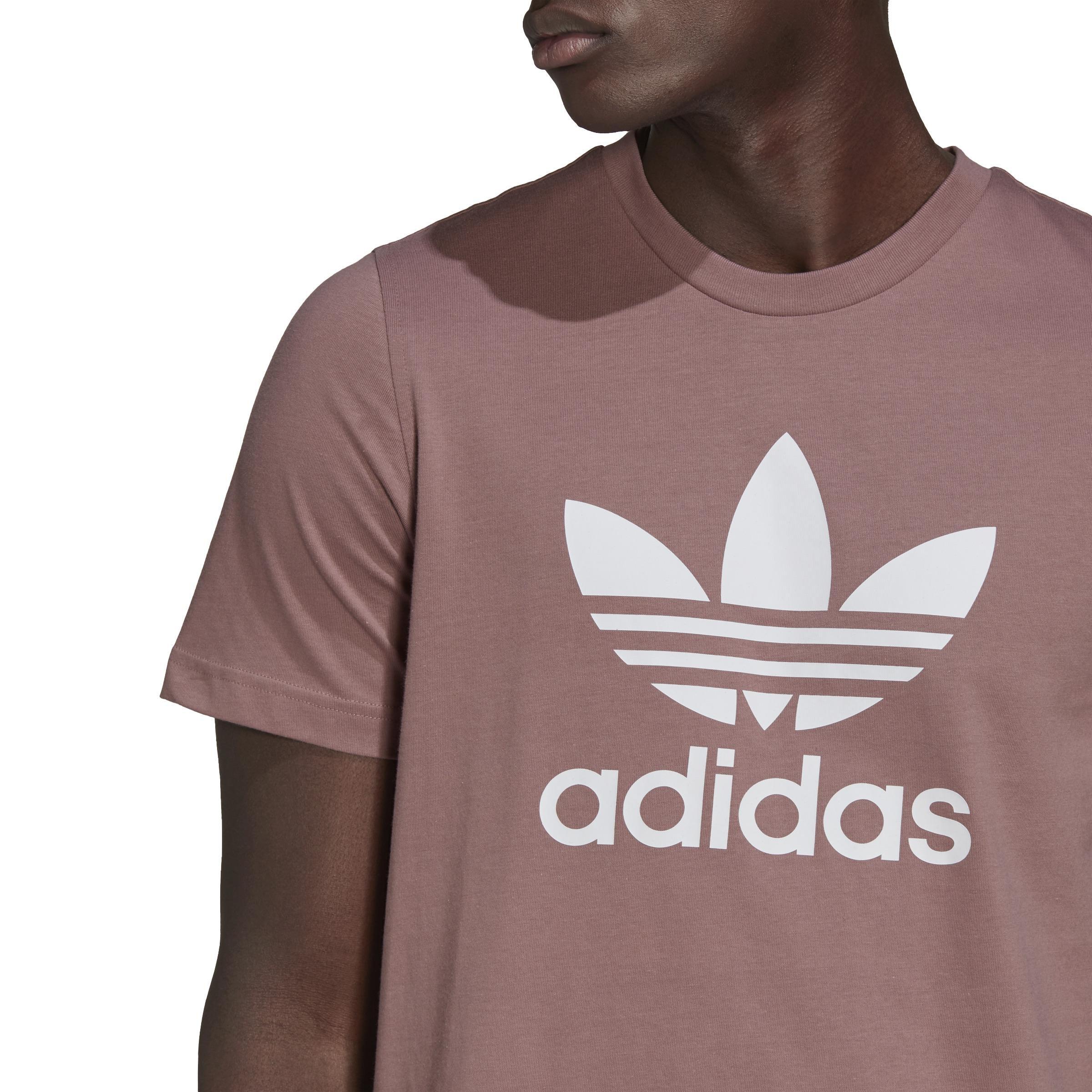 Adicolor Classics Trefoil T-Shirt, Brown, A901_ONE, large image number 4