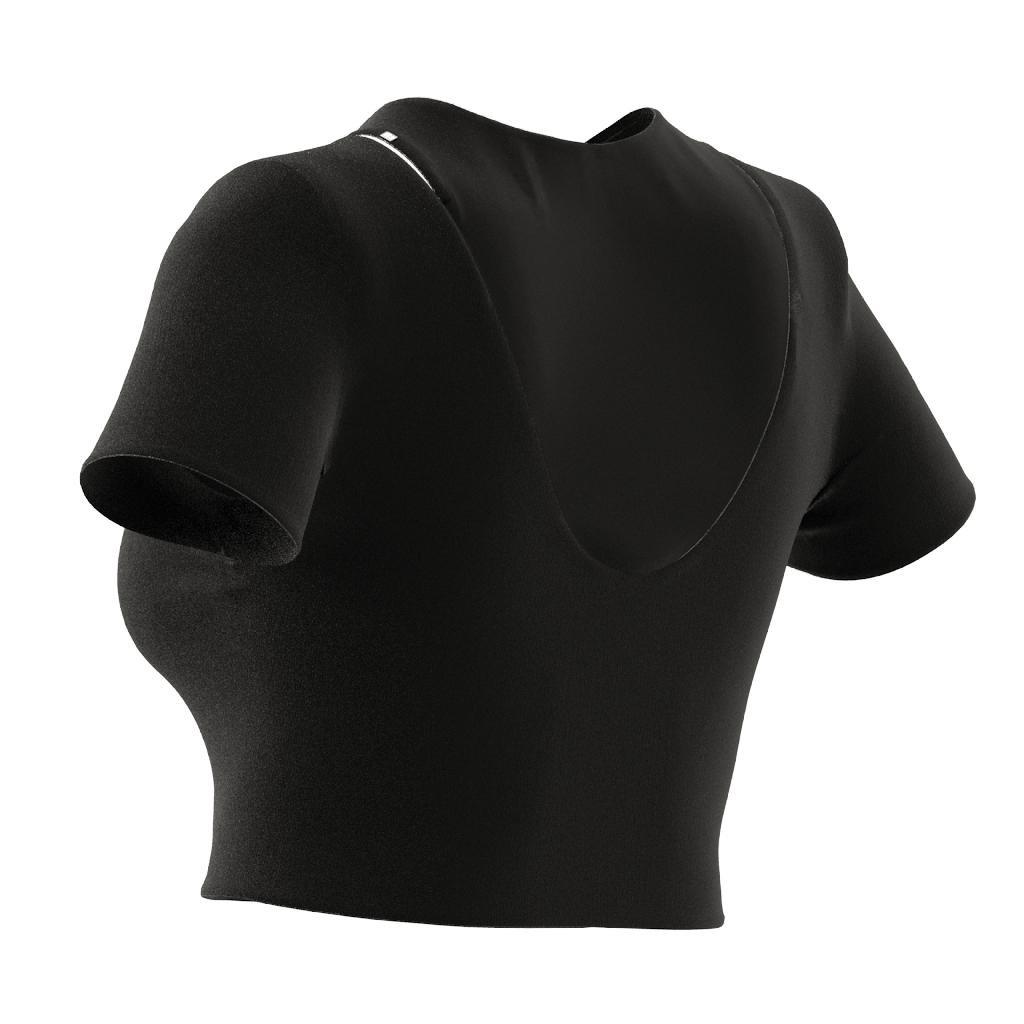 Hiit Aeroready Crop Training T-Shirt, Black, , large image number 13
