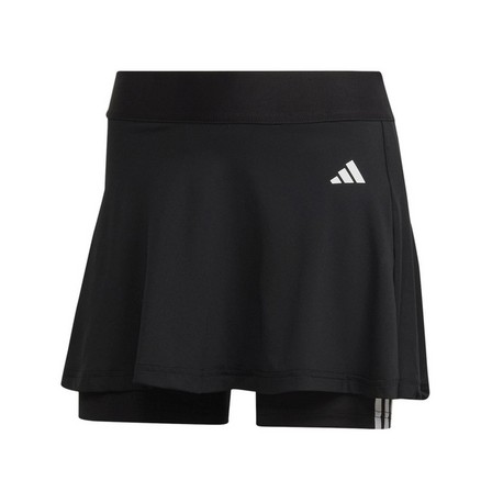 Women Aeroready Train Essentials 3-Stripes Performance Skirt, Black, A901_ONE, large image number 0