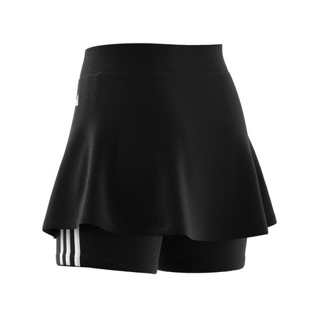 Women Aeroready Train Essentials 3-Stripes Performance Skirt, Black, A901_ONE, large image number 7