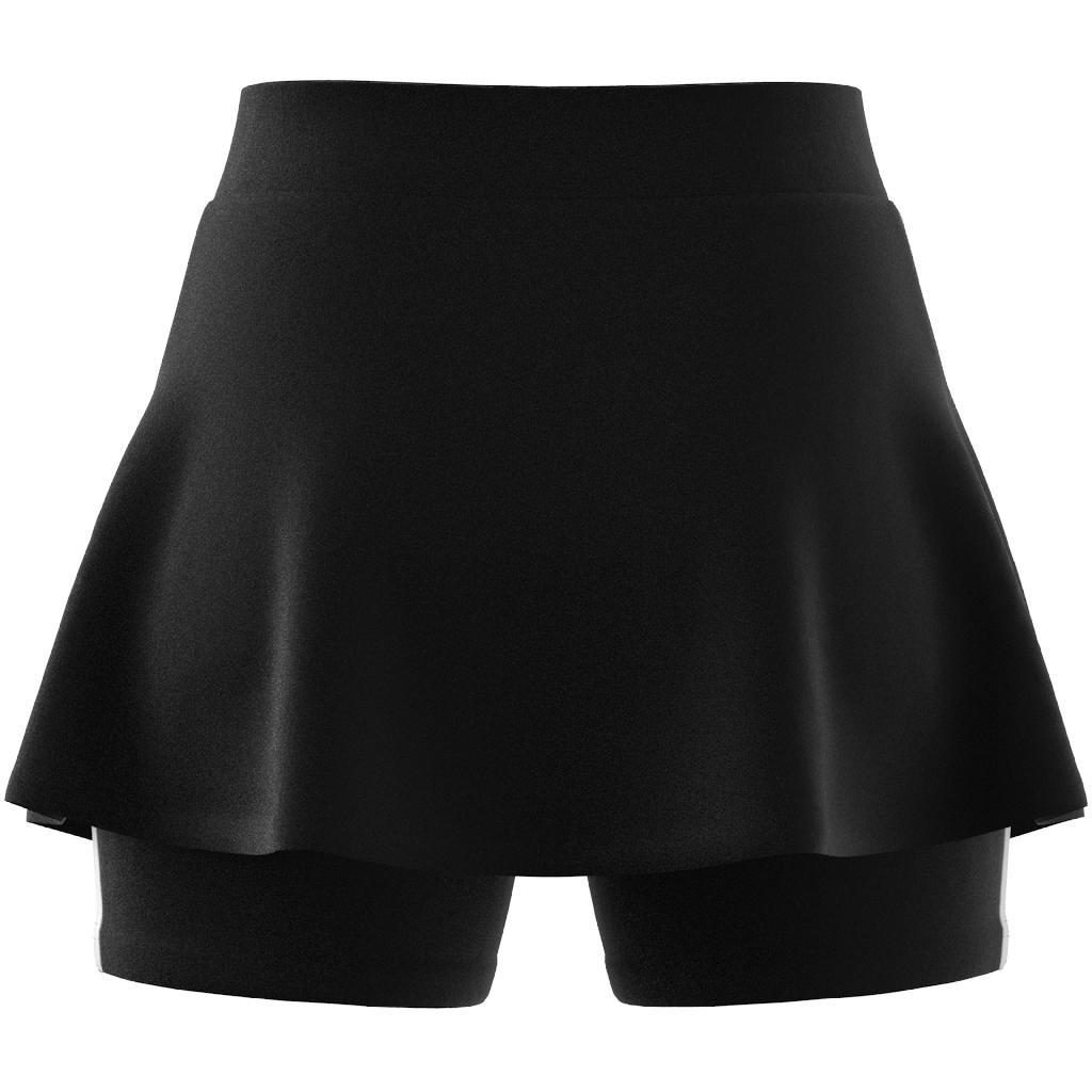 Aeroready Train Essentials 3-Stripes Performance Skirt, Black, , large image number 10