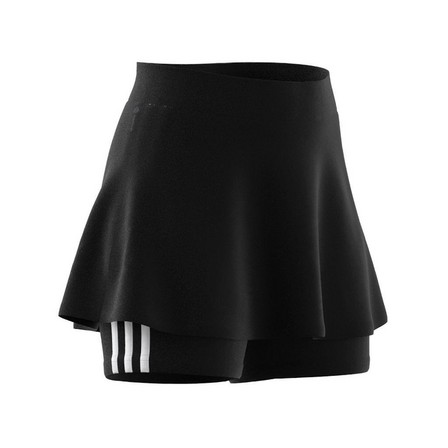Women Aeroready Train Essentials 3-Stripes Performance Skirt, Black, A901_ONE, large image number 11