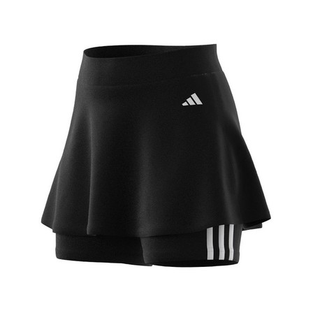 Women Aeroready Train Essentials 3-Stripes Performance Skirt, Black, A901_ONE, large image number 14