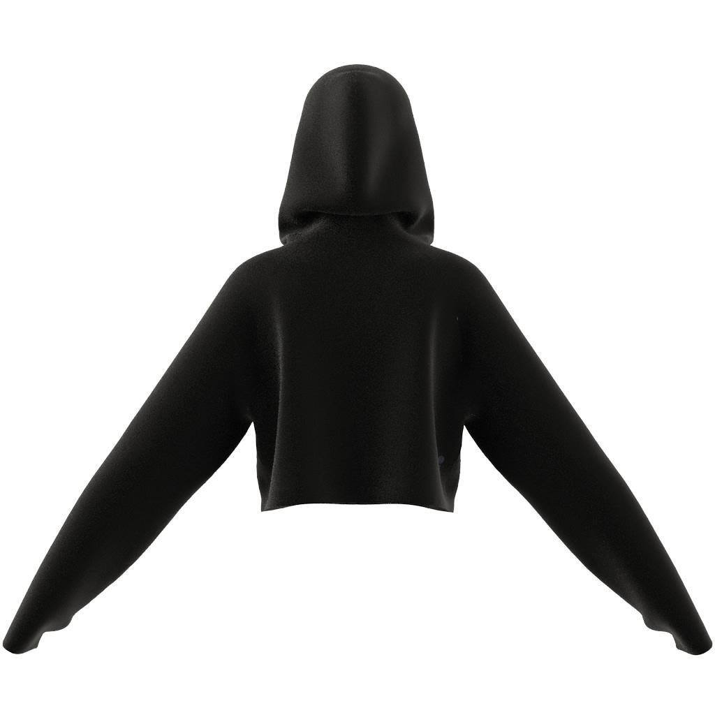 Train Essentials Train Cotton 3-Stripes Hoodie, Black, , large image number 2