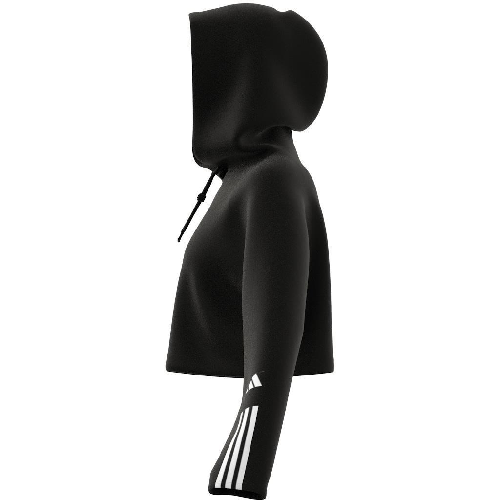 Train Essentials Train Cotton 3-Stripes Hoodie, Black, , large image number 6