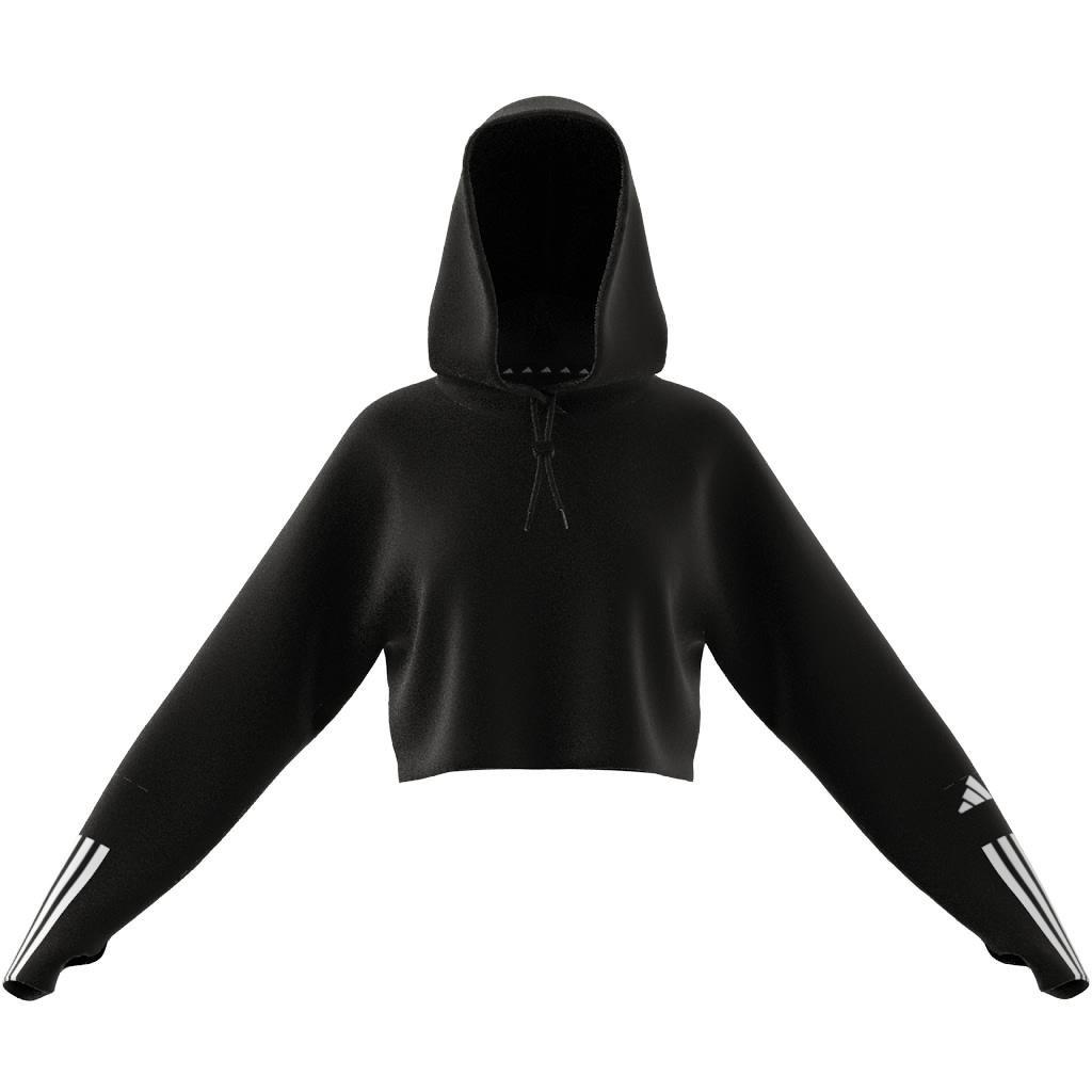 Train Essentials Train Cotton 3-Stripes Hoodie, Black, , large image number 7