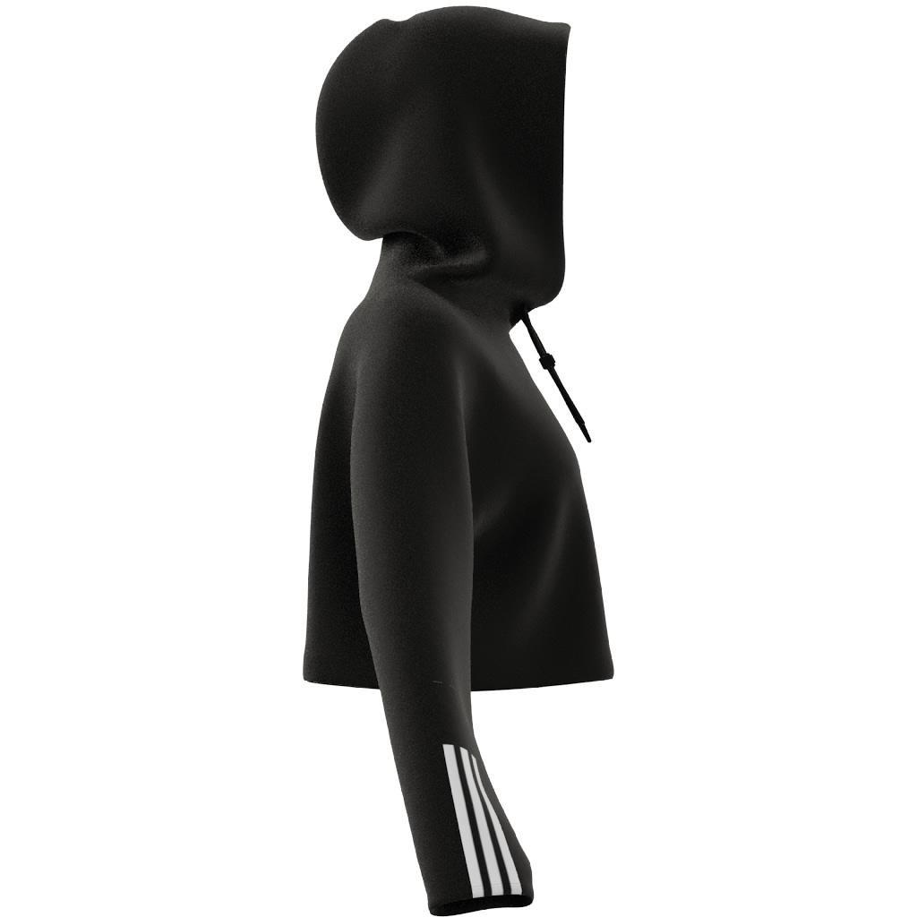 Train Essentials Train Cotton 3-Stripes Hoodie, Black, , large image number 9