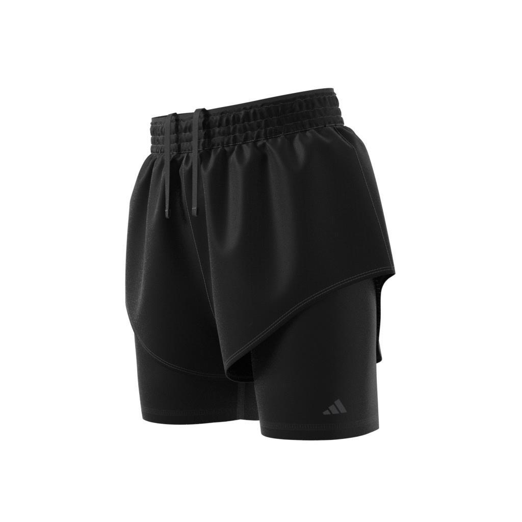 HIIT HEAT.RDY Training 2-in-1 Shorts, Black, , large image number 2