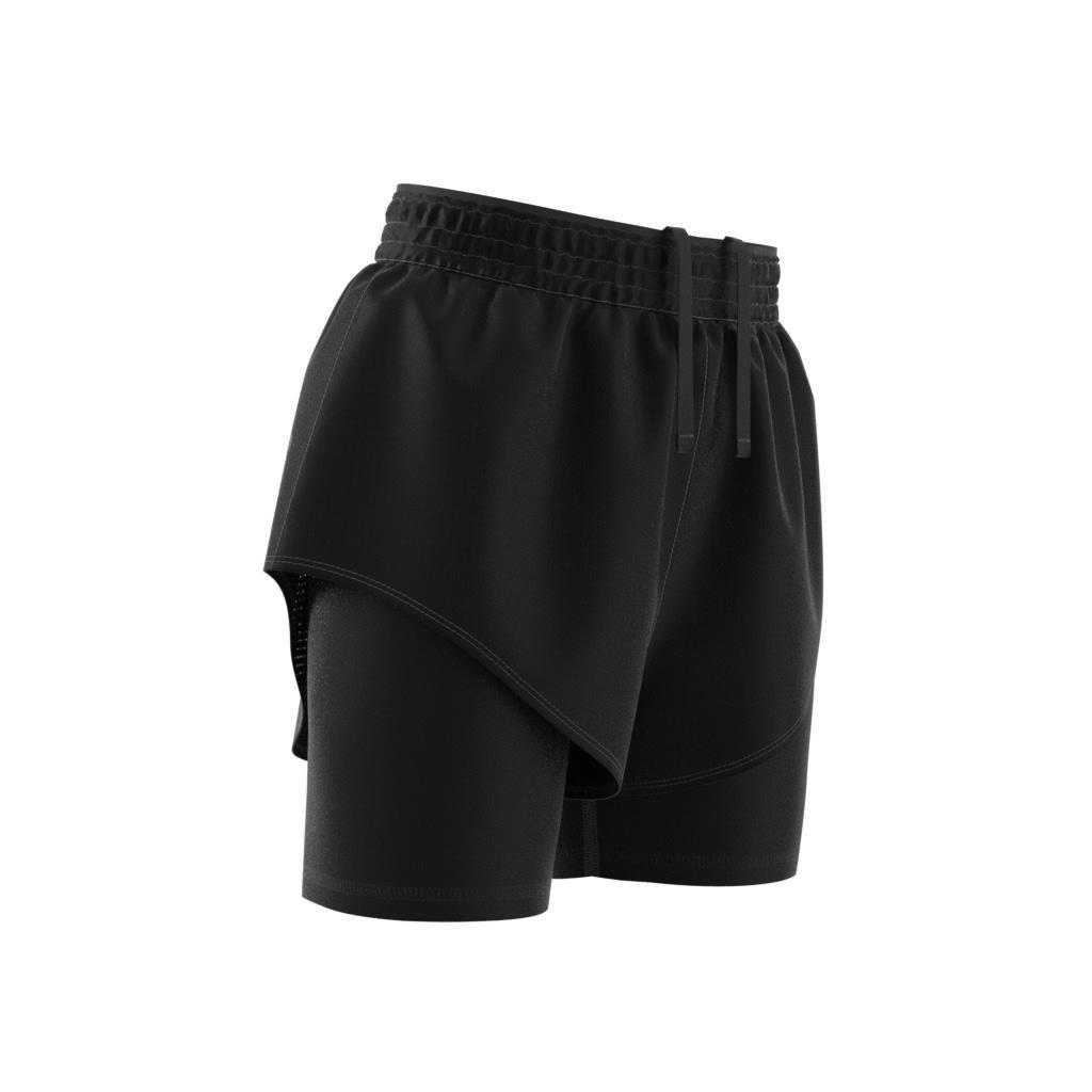 HIIT HEAT.RDY Training 2-in-1 Shorts, Black, , large image number 3
