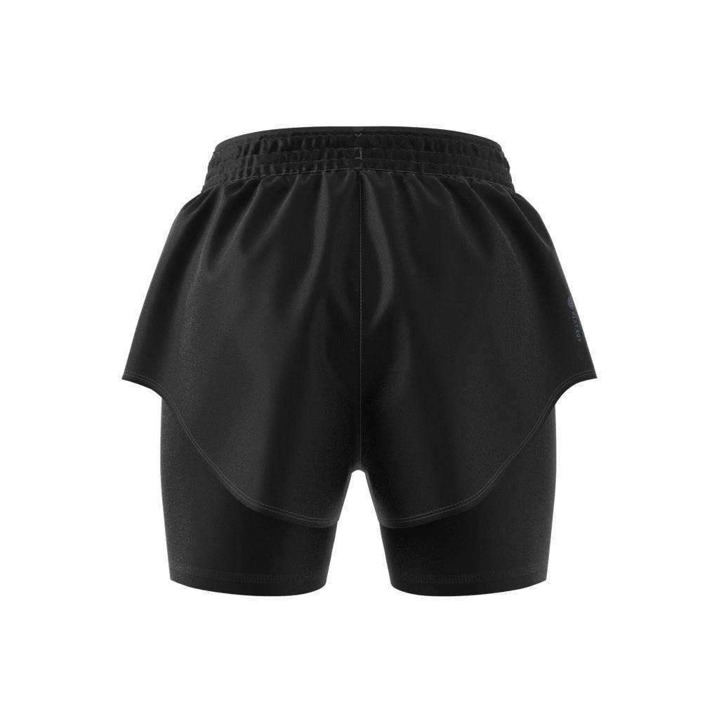 HIIT HEAT.RDY Training 2-in-1 Shorts, Black, , large image number 4