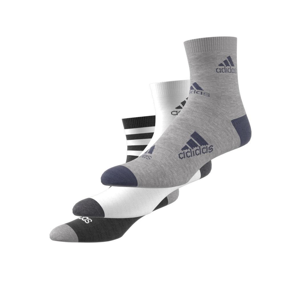 Unisex Kids Graphic Socks 3 Pairs, Multicolour, , large image number 4