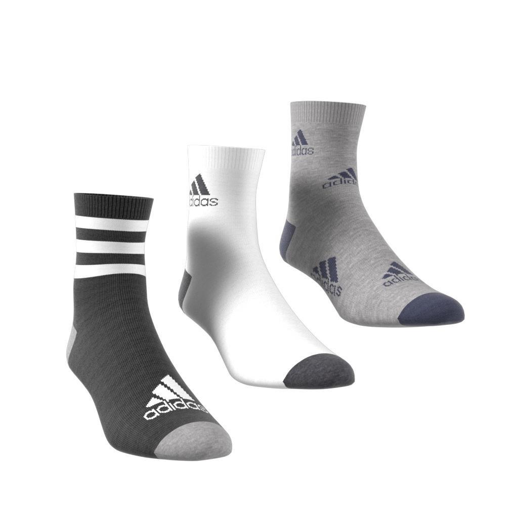 Unisex Kids Graphic Socks 3 Pairs, Multicolour, , large image number 7