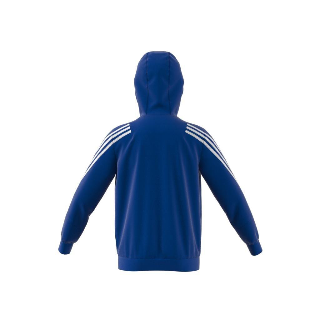 Kids Future Icons 3-Stripes Full-Zip Hoodie, Blue, , large image number 6